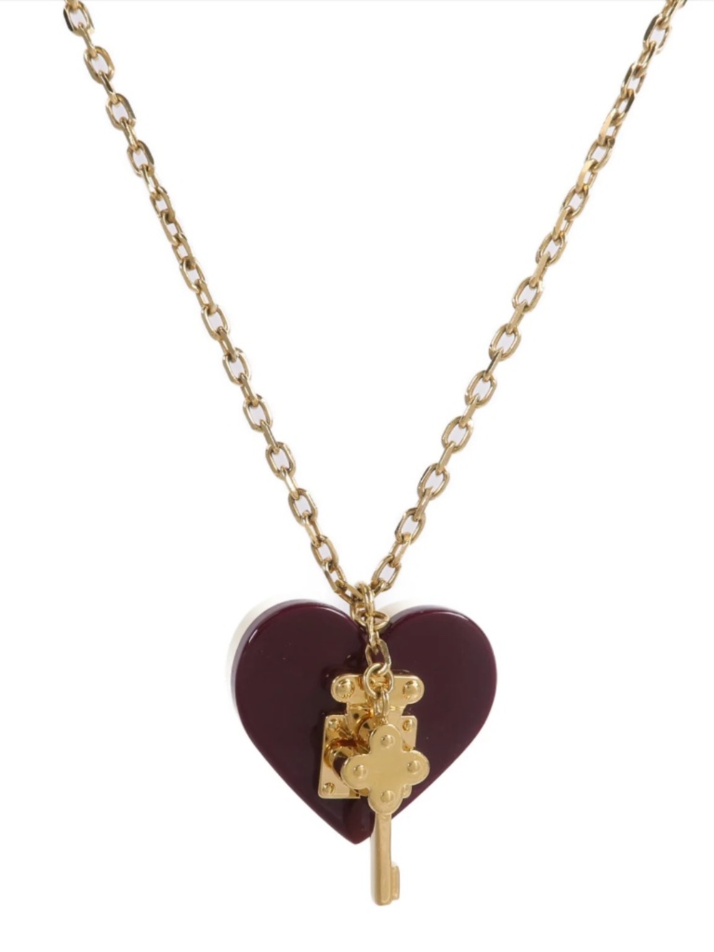 Louis Vuitton Lock Me Heart Necklace